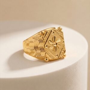 Distinguished Gold Ring  Man