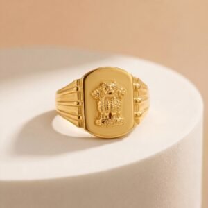 Graceful Gold Ring For Man