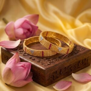 Radiant Armlets Gold Bangles