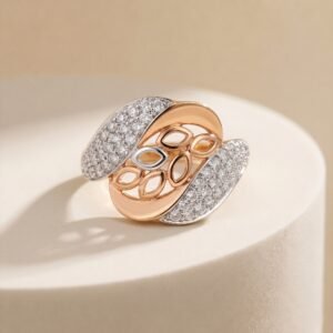 Grandiose Gold Ring For Female