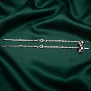 Silver Paisley CZ Central Station Payal