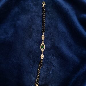 Cubic Zirconia Mangalsutra Bracelet